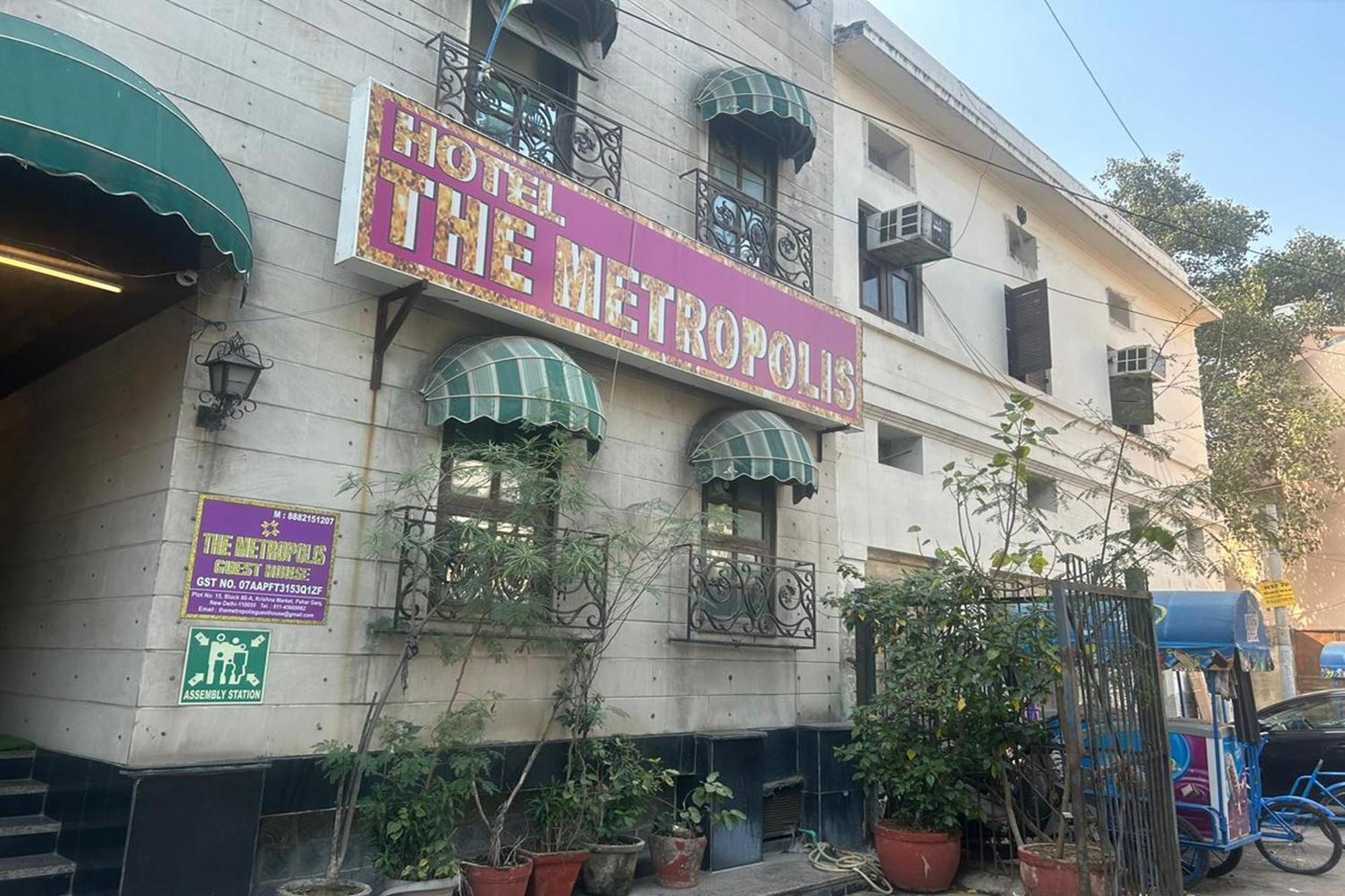 The Metropolis Guest House Near Rk Ashram Metro Station นิวเดลี ภายนอก รูปภาพ