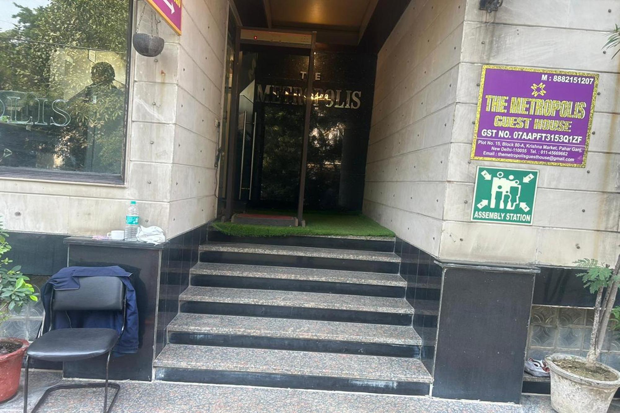 The Metropolis Guest House Near Rk Ashram Metro Station นิวเดลี ภายนอก รูปภาพ
